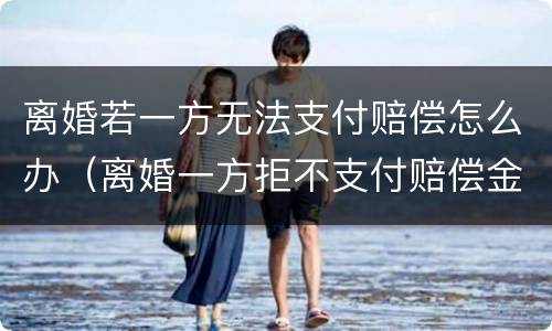 离婚若一方无法支付赔偿怎么办（离婚一方拒不支付赔偿金）