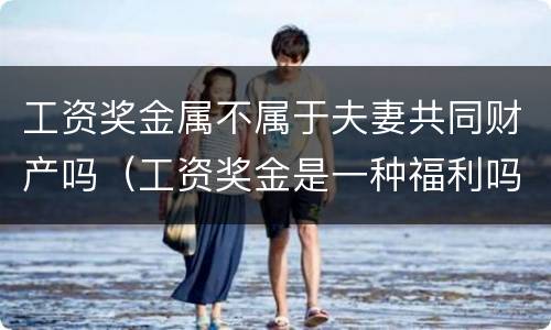 工资奖金属不属于夫妻共同财产吗（工资奖金是一种福利吗）